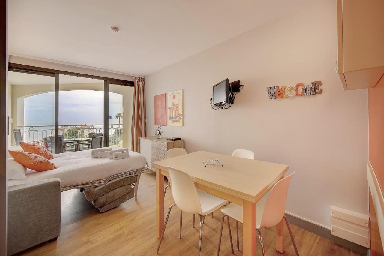 Immogroom - 2 Rooms Sea View - Swimming Pool - Terrace - Parking - Ac Cannes Extérieur photo